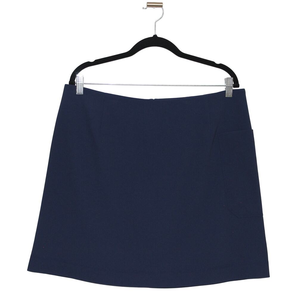 Tory Burch Tory Sport Navy Athletic Skirt with Pocket Size XL